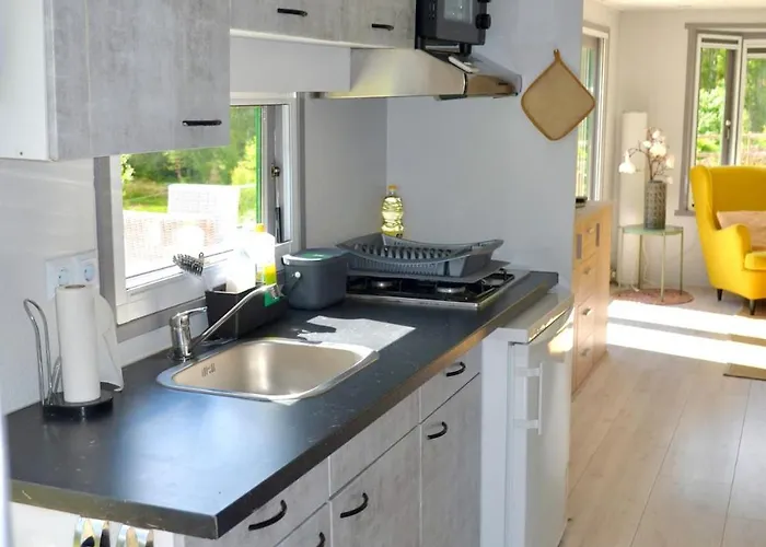 Nature On Wooded Valley Шале Lii